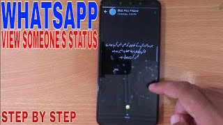 ✅  How To View Someone's Status On WhatsApp 🔴 screenshot 4