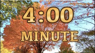 🍁4 Minute AUTUMN 🍁Timer/Countdown
