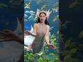 How Do Mermaids Breathe Underwater? 🧜 #facts #ytshorts #trending