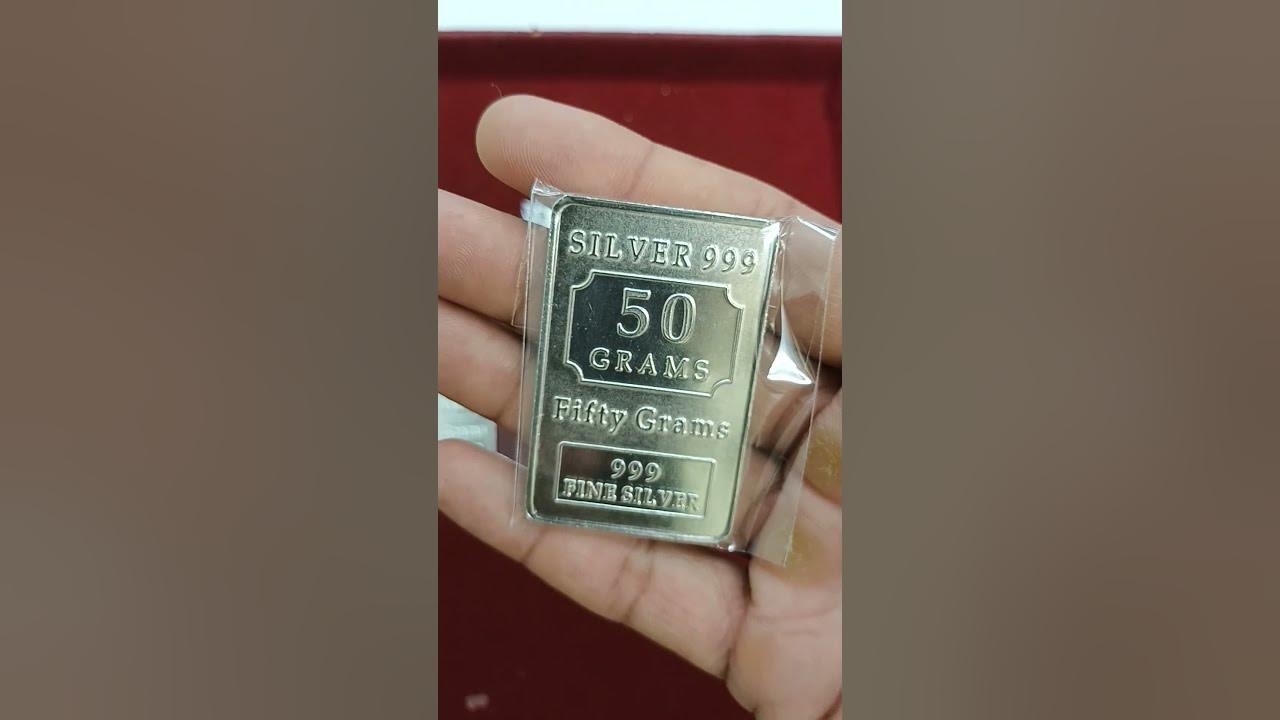 50-gm-silver-biscuits-ruparam-bhawarlal-youtube-chanel-subscribers