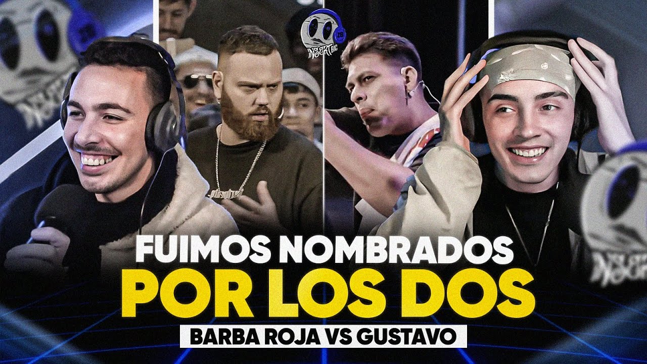 💥GUSTAVO RAMOS vs BARBA ROJA en INSERT BIC🔥🤯NAIKY Y WOLTY REACCIONAN😱