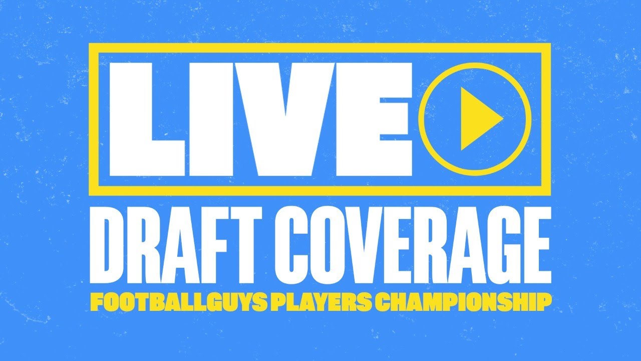 2022 Footballguys Players Championship Live Draft Coverage