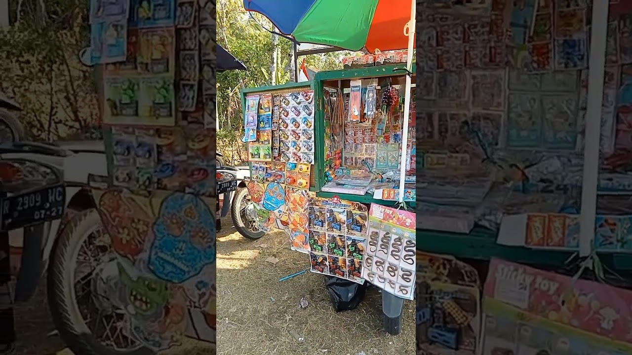 gerobak mainan anak keliling