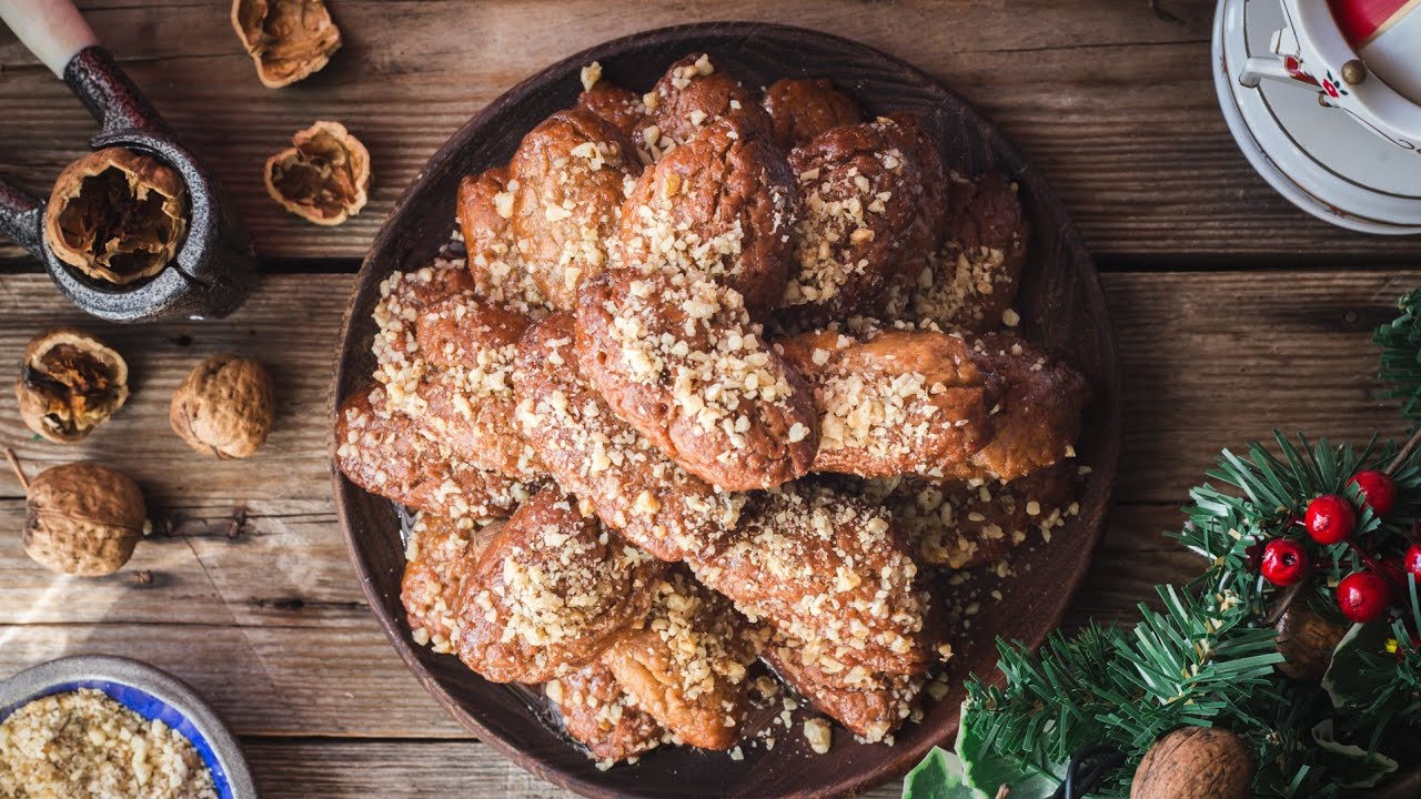 Χωριάτικα Μελομακάρονα! | Τιμολέων Διαμαντής