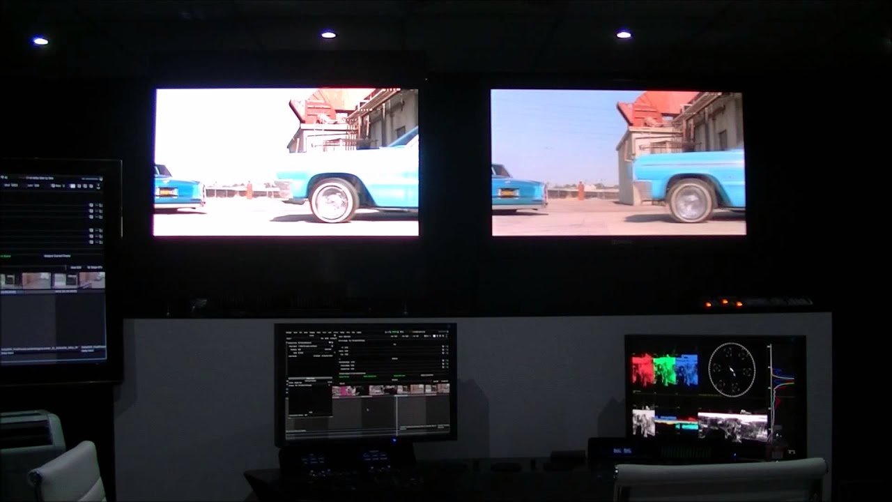 NAB 2014 - Dolby Show HDR Post Workflow; New 32 inch HDR Monitor - YouTube