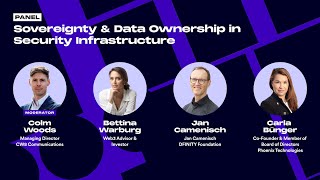 Sovereignty & Data Ownership in Security Infrastructure | DFINITY, Phoenix Tech, Web3 Leaders