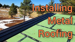Installing A Metal Roof (On Our DIY House Build)