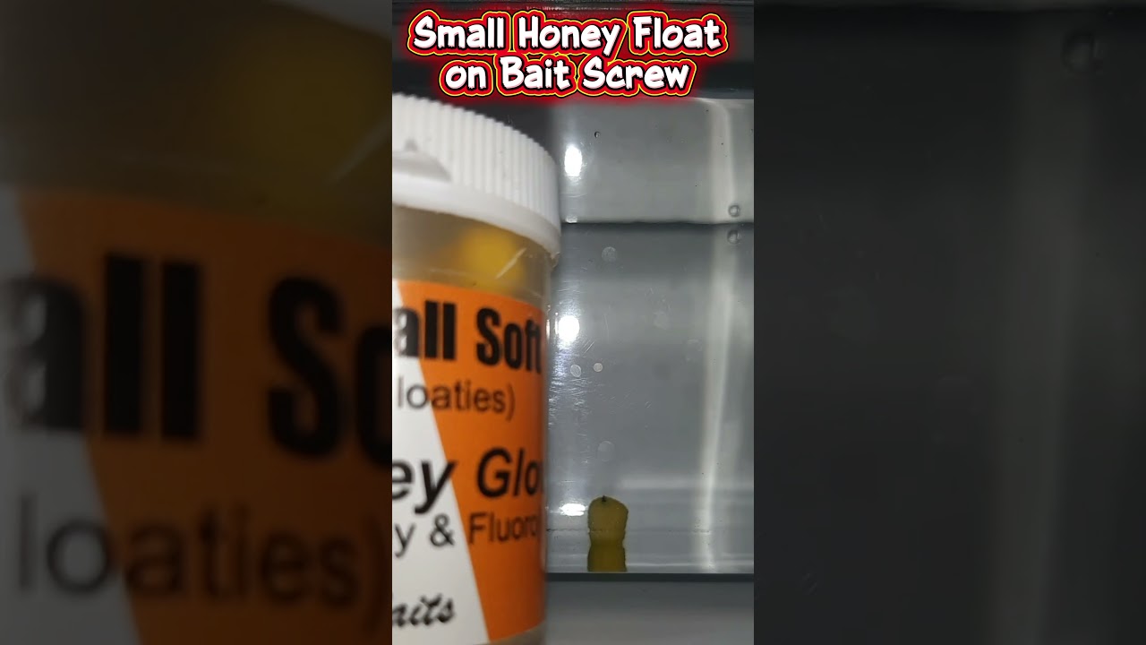 SMALL FLOAT, BIG BITE! 💦 Soft Float Action on a Bait Screw 