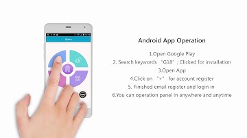 KERUI G18 gsm alarm system operation video