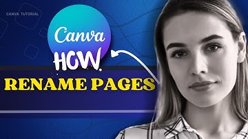 How to Rename Pages in Canva (TUTORIAL 2024 UPDATE)