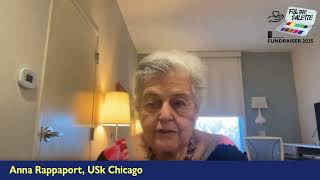 USk Fundraiser 2025: Testimonial Anna Rappaport