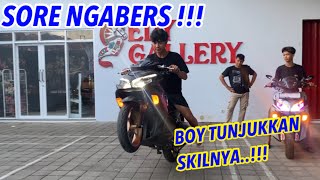 BOY TUNJUKKAN SKILNYA !!ngabers sore hari