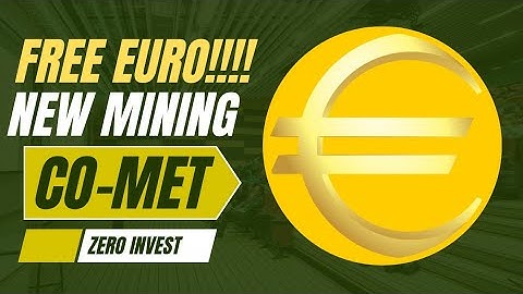 New mining app 2025.Co-Met coin mining.Authentic Euro earning app of 2025.No invest.