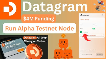 Datagram Airdrop | New Depin Airdrop | Run Alpha Testnet Node | 100% Confirmed & Free