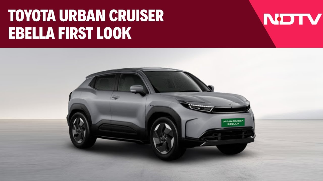 Toyota Urban Cruiser Ebella First Look: A Tech-Loaded Electric SUV for ...