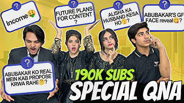 QnA SPECIAL VLOG // ALISHA PROPOSING PRANK  ? ABUBAKAR K FATHER ?