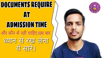 DU OFFICIAL DOCUMENTS REQUIRE AT ADMISSION TIME || DU ADMISSION 2020-21|| CLUSTERcareer