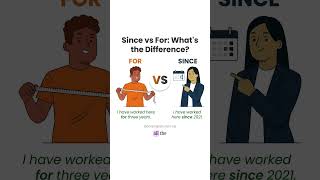 Since vs For: Stop Confusing Them Forever #englishgrammar