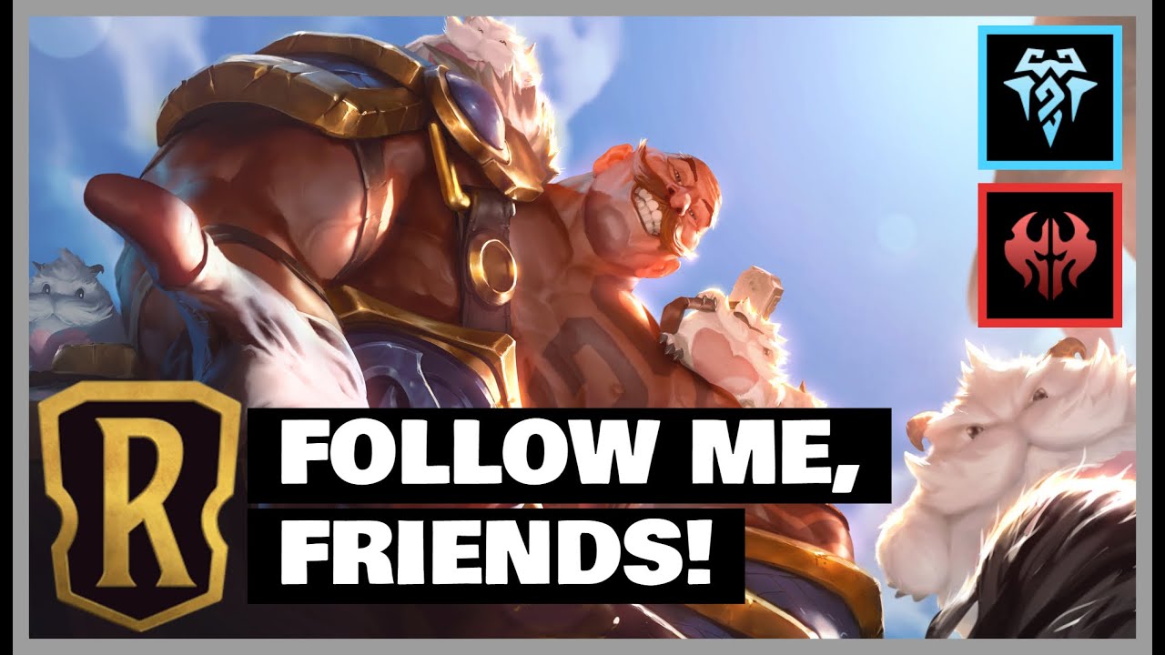 BRAUM Will Keep You Safe! | Legends of Runeterra Ranked Matches - YouTube