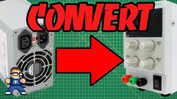 How To Convert an ATX PSU Into a Bench Power Supply