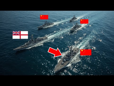 Китайские эсминцы следовали за патрульным кораблем Royal Navy — и вот что случилось…