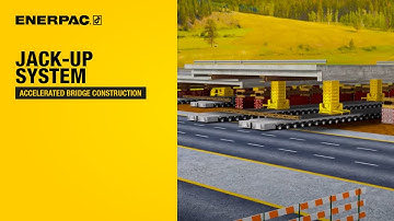 JS-Series Jack-up System For Accelerated Bridge Construction | Enerpac