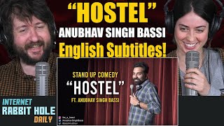 Hostel - Stand Up Comedy ft. Anubhav Singh Bassi | irh daily REACTION!