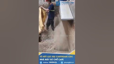 TỦ HÚT LỌC BỤI CARTRIDGE CDC CHO NHÀ MÁY SƠ CHẾ CÀ PHÊ