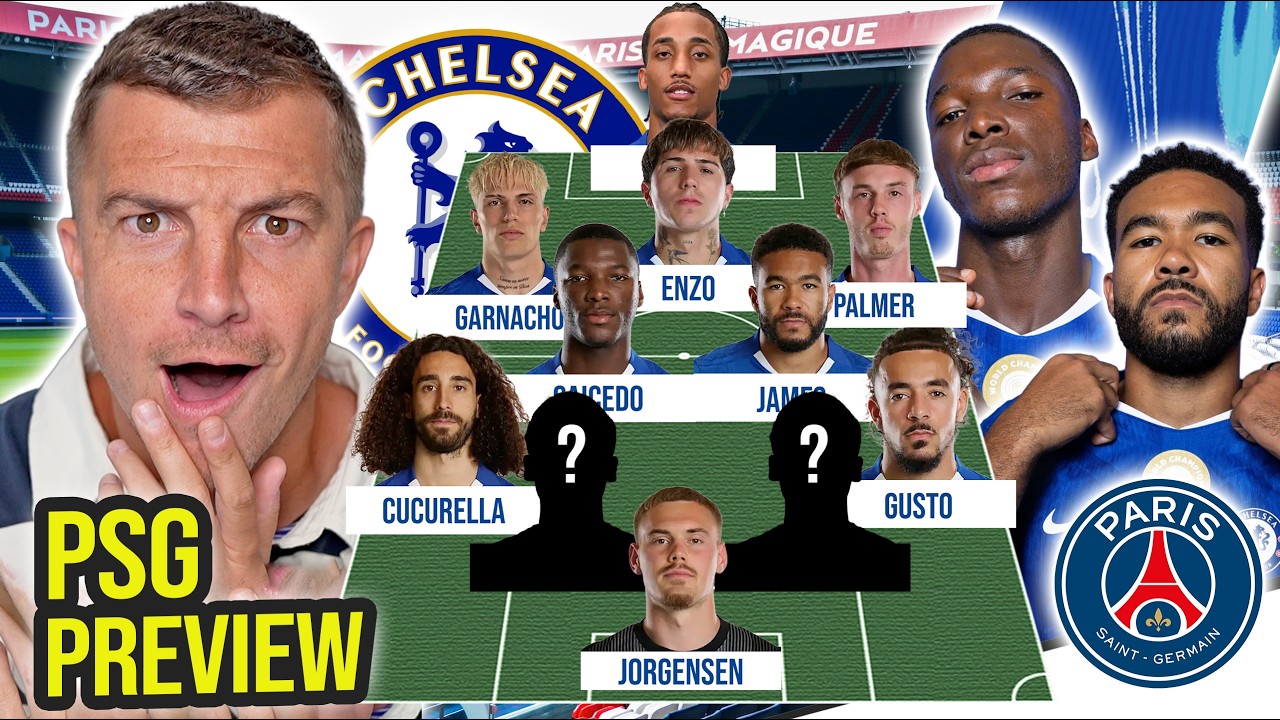 PSG vs Chelsea 챔피언스리그 프리뷰 영상 썸네일