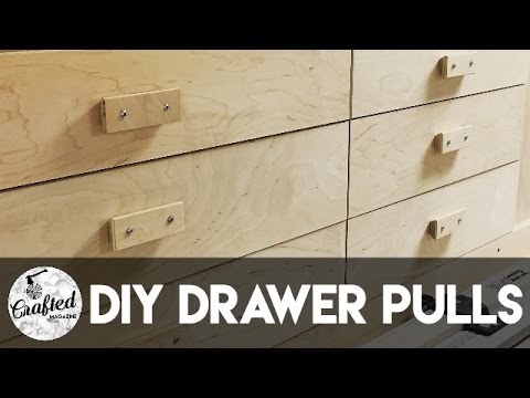 D.I.Y drawer pulls  Bunnings Workshop community