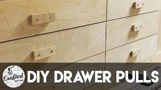 How To Make DIY Drawer Pulls or Cabinet Pulls | Crafted Workshop