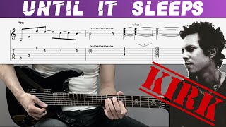 METALLICA - UNTIL IT SLEEPS (KIRK Guitar cover with TAB | Lesson)