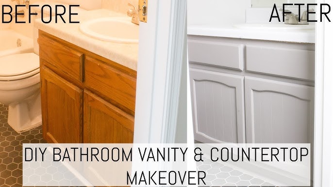 How to Epoxy Over a Cultured Marble Sink and Vanity Full Tutorial