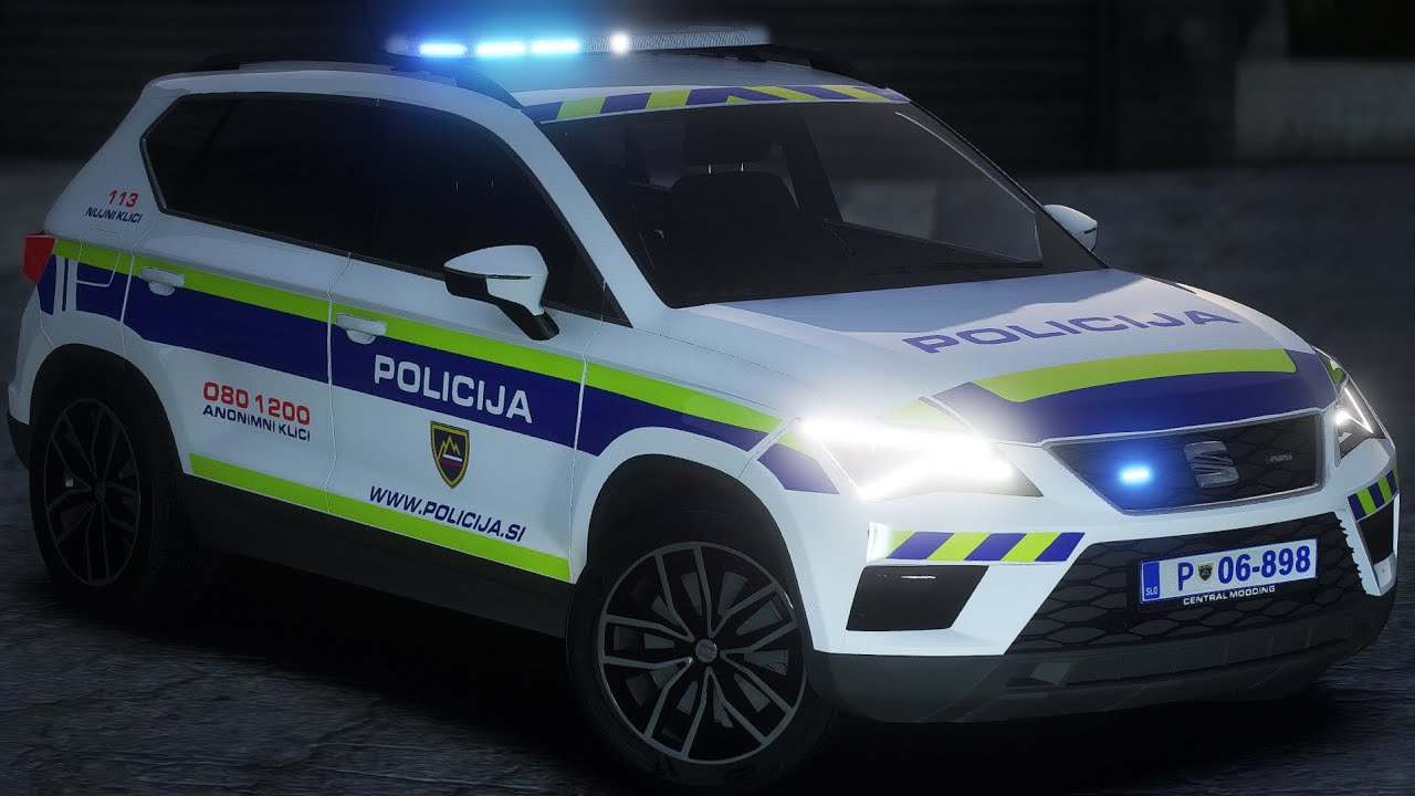 POLICIJSKO VOZILO SEAT ATECA GTA 5 FiveM YouTube