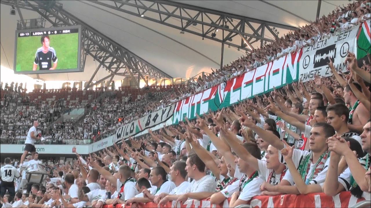 Doping na meczu Legia - Rosenborg