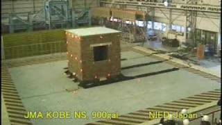 The full scale shaking table test 2007