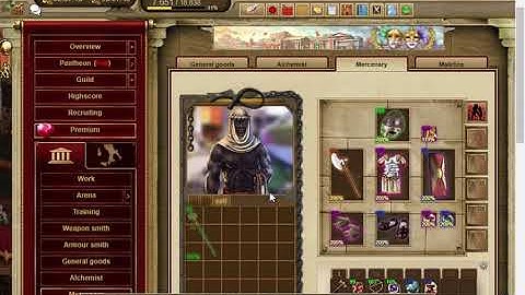 Gladiatus Time Saver - cleanup packages