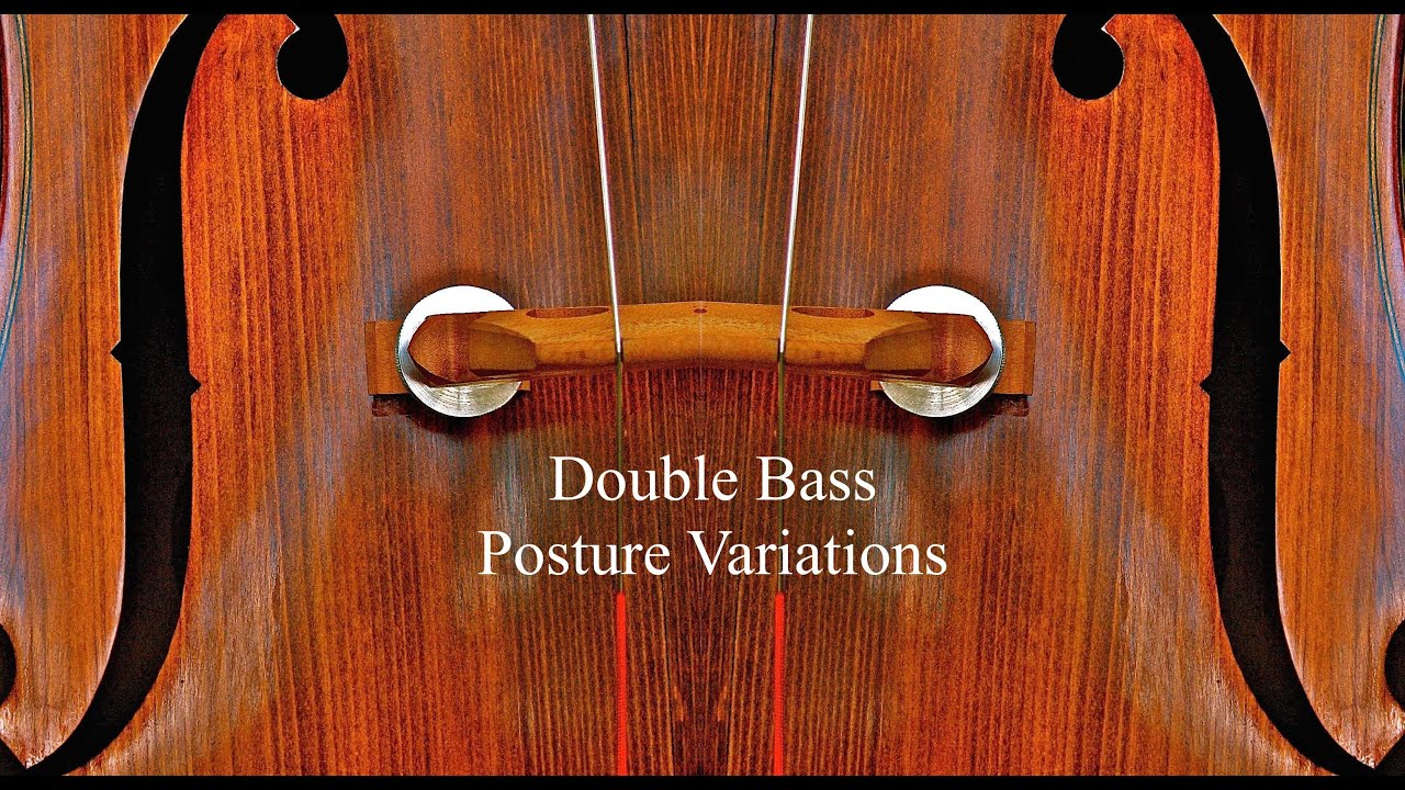 Double Bass Posture Variations YouTube
