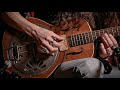 Country Blues Slide Guitar - “Half-a-Bottle &amp; Nothing to Lose” Justin Johnson