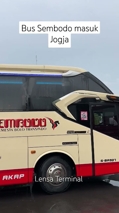 Bus Sembodo rute baru Jogja - Jakarta