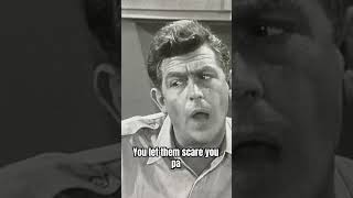 The Andy Griffith Show- Opie and Aunt Bee are unhappy with Andy because he was scared to marry them