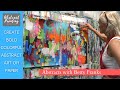 Create BOLD, COLORFUL abstract art on paper | Betty Franks