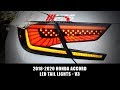 HRS 2018-2020 Honda Accord LED Tail Lights - V3