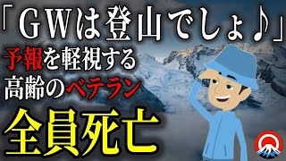 【総集編】慣れたはずの山でベテランが油断、、その最悪の結末とは、、【地形図とアニメで解説】