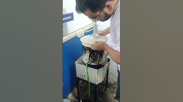 Bitumen content test #civilengineering #roadwork #shorts