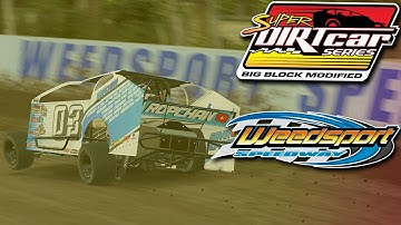 Big Block Modified - Weedsport Speedway - iRacing LIVE 🔴