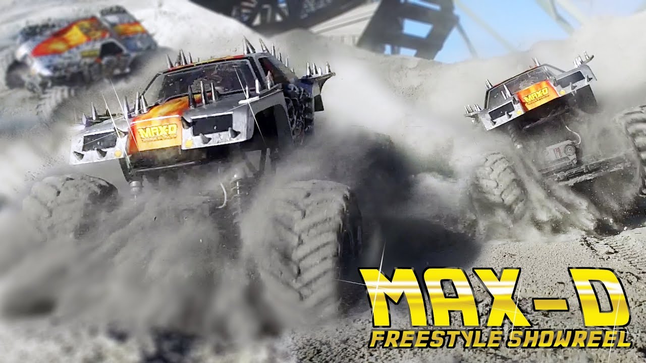 rc max d monster truck