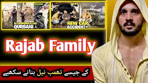 Rajab Family Ky Jaise Thumbnail Kaise Banaye | Rajab Butt Thumbnail Tutorial | @rajabbutt94