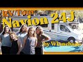 RV Tour - Winnebago Navion Full - Time Family of Five