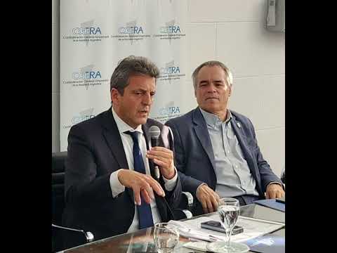 Entrevista a Marcelo Fernández Presidente de la CGERA sobre propuestas presentadas al Ministro Massa